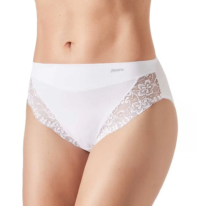 Janira - Esencial High Brief 2 Pack White