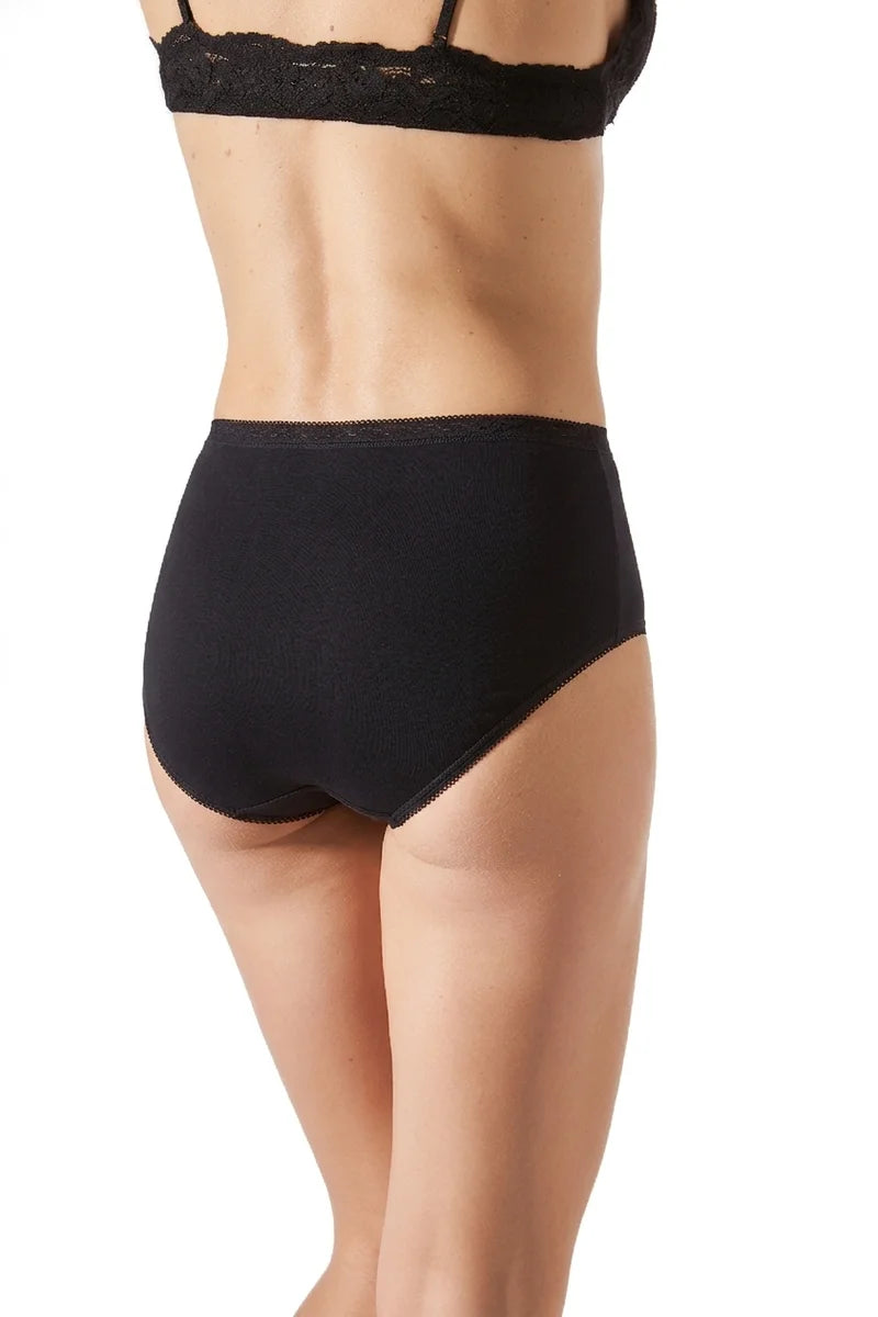 Janira - Esencial Midi Brief 2 Pack Black