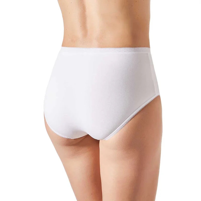 Janira - Esencial Midi Brief 2 Pack White