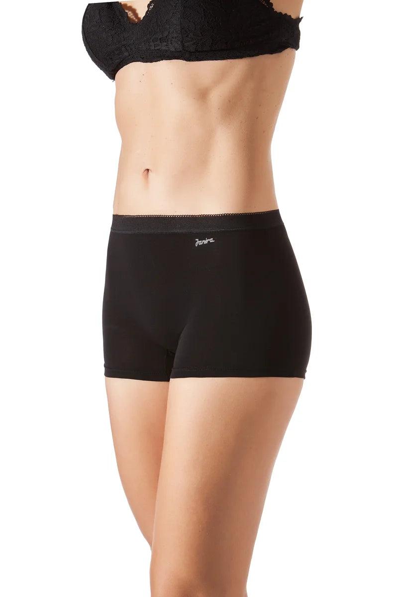 Janira - Esencial Boxer 2 Pack Black