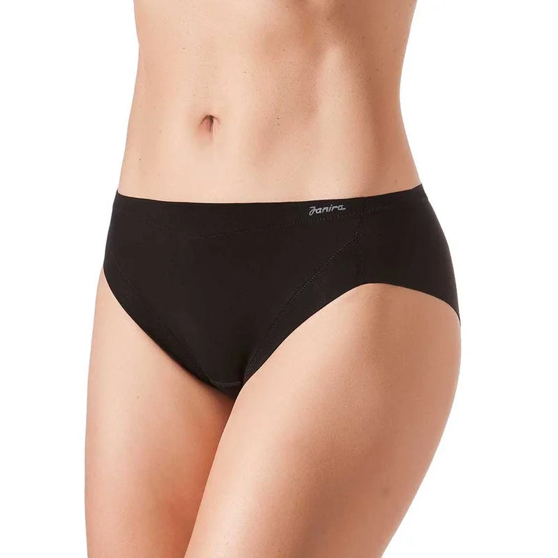 Janira - Cotton Band High Brief Black