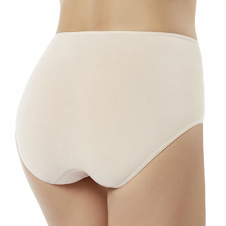 Janira - Belle Cotton High Brief Dune