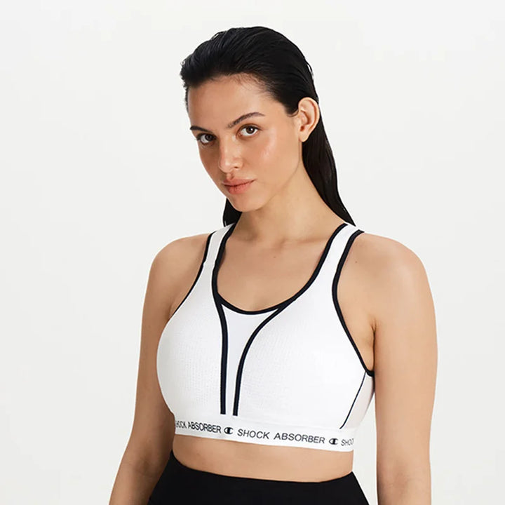 Shock Absorber - Ultimate Run Bra Padded White