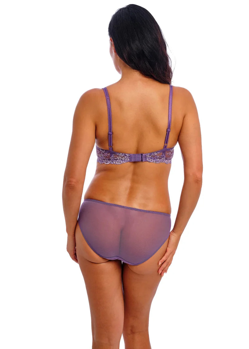 Wacoal - Embrace Lace Bikini Brief Grape Compote