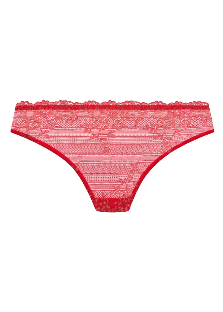 Wacoal - Embrace Lace Bikini Brief Grandalia Red/Rose Gold
