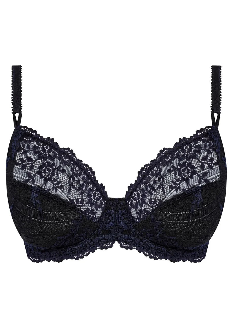 Wacoal - Embrace Lace Underwired Bra Black/Night Sky