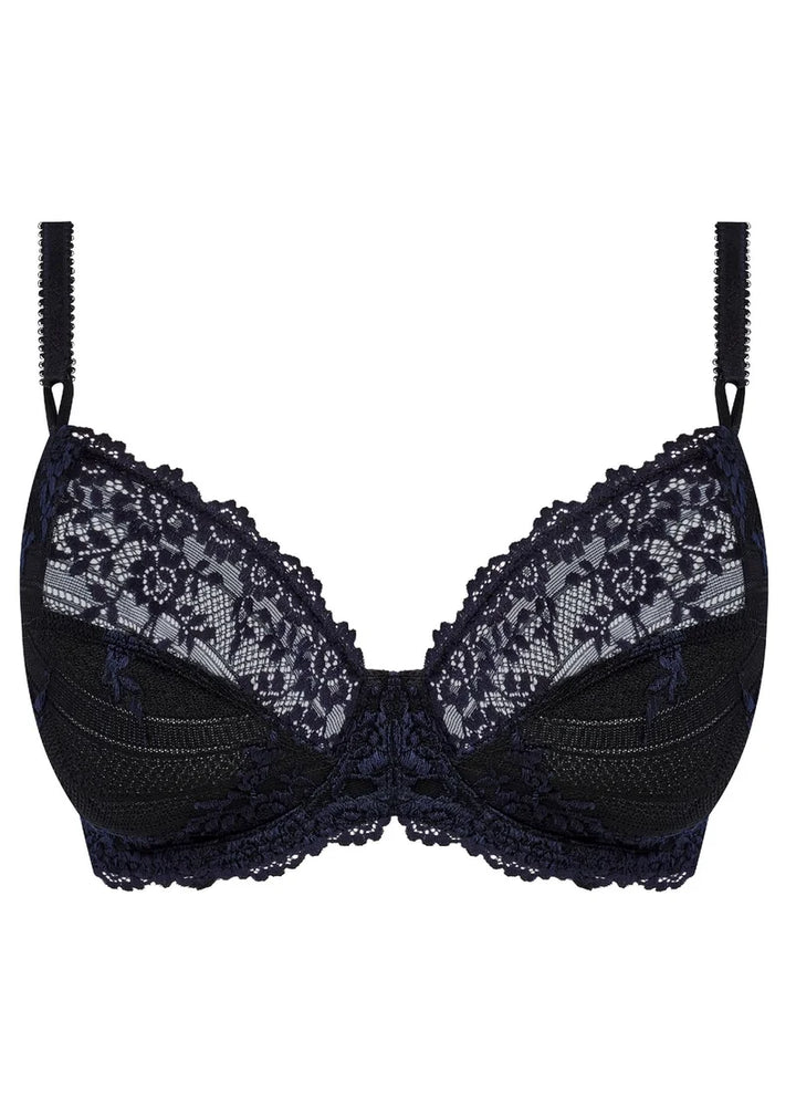 Wacoal - Embrace Lace Underwired Bra Black/Night Sky
