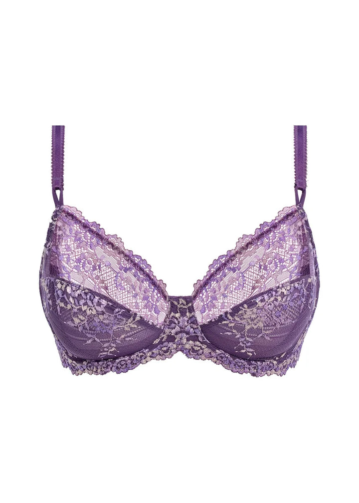 Wacoal - Embrace Lace Underwired Bra Grape Compote