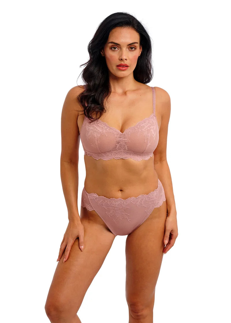 Wacoal - Vivid Attraction Non Wired Bralette Woodrose