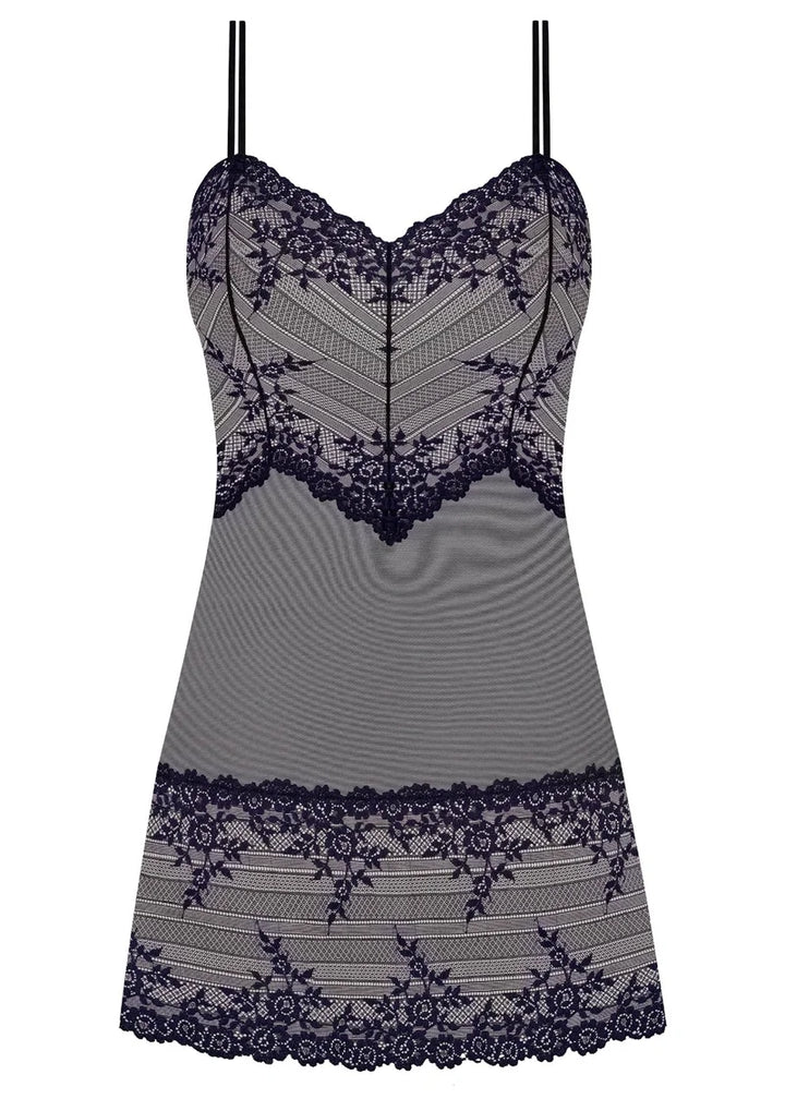 Wacoal - Embrace Lace Chemise Black/Night Sky