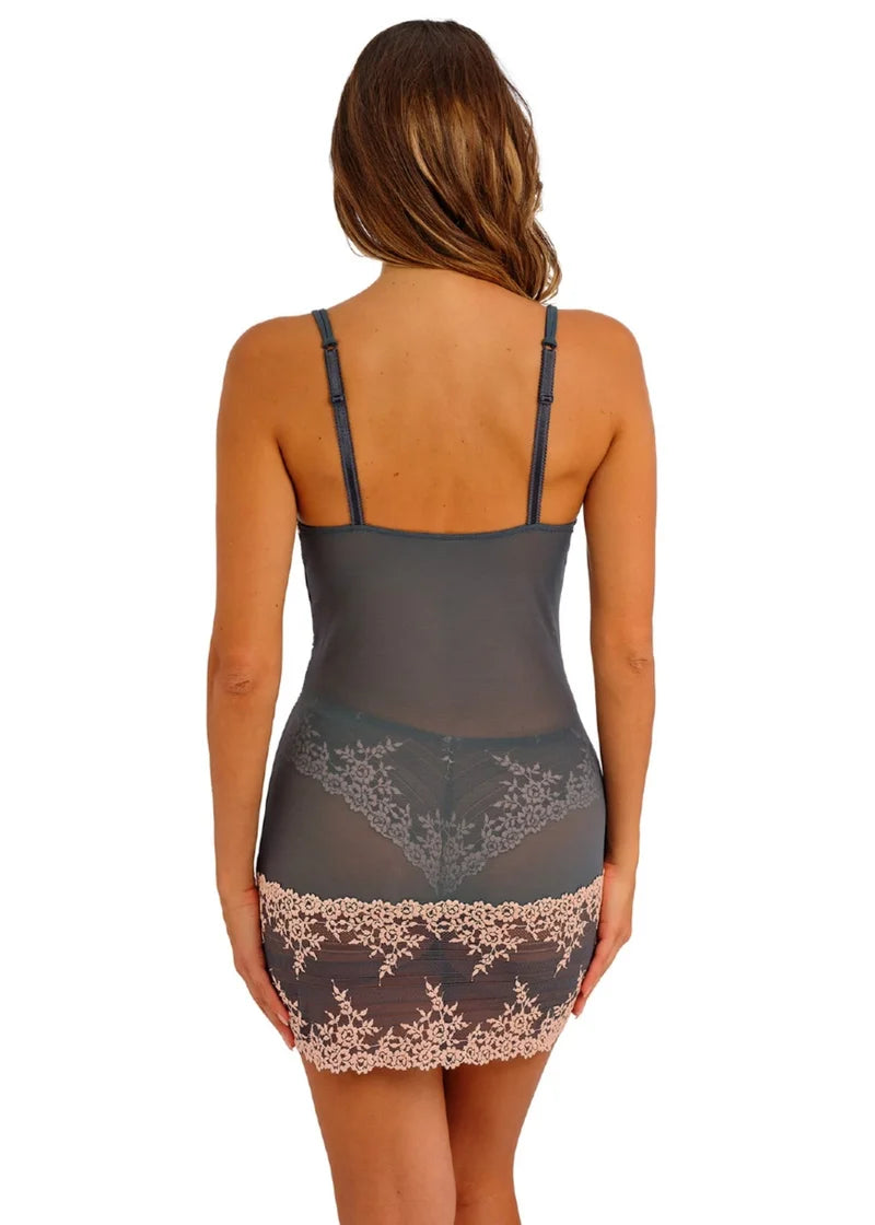 Wacoal - Embrace Lace Chemise Dark Slate/Cloud Pink