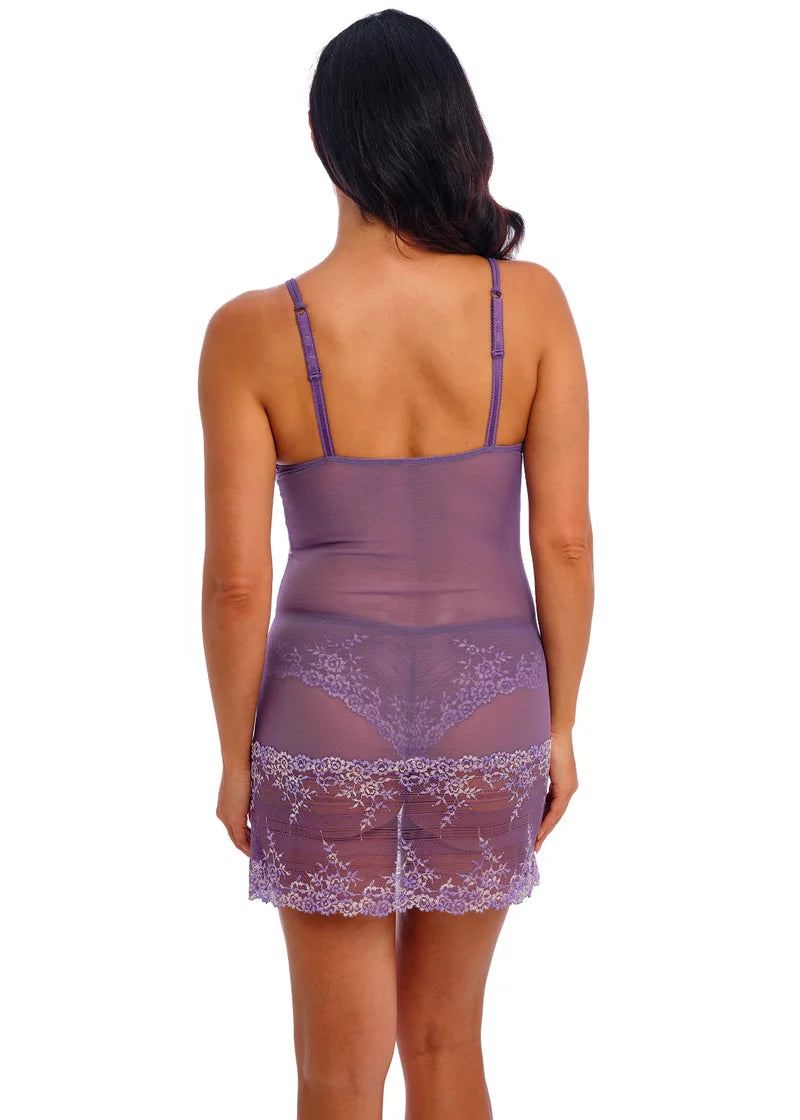 Wacoal - Embrace Lace Chemise Grape Compote