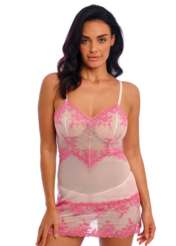 Wacoal - Embrace Lace Chemise Ballet Slipper/Chateau Rose
