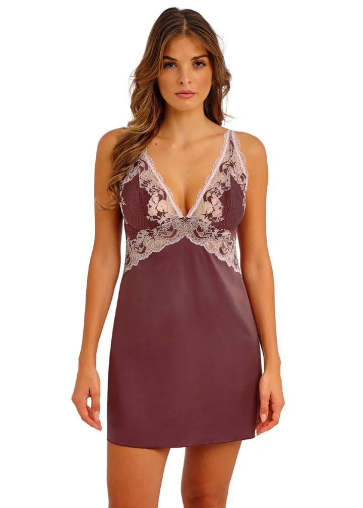 Wacoal - Modern Affair Chemise Rose Brown/Cradle Pink