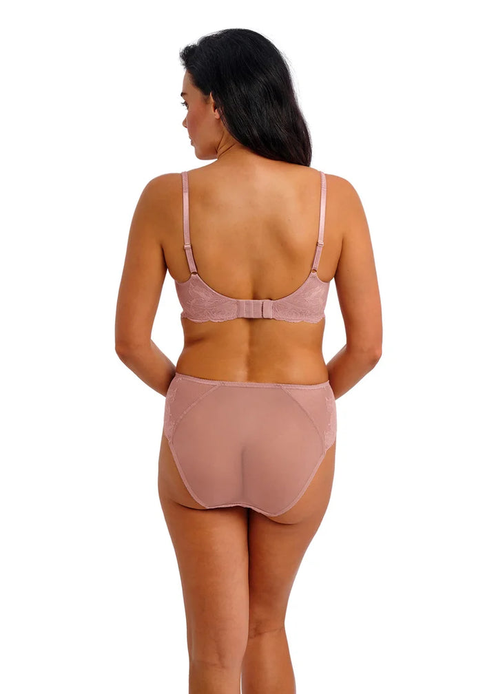 Wacoal - Vivid Attraction High Leg Brief Woodrose