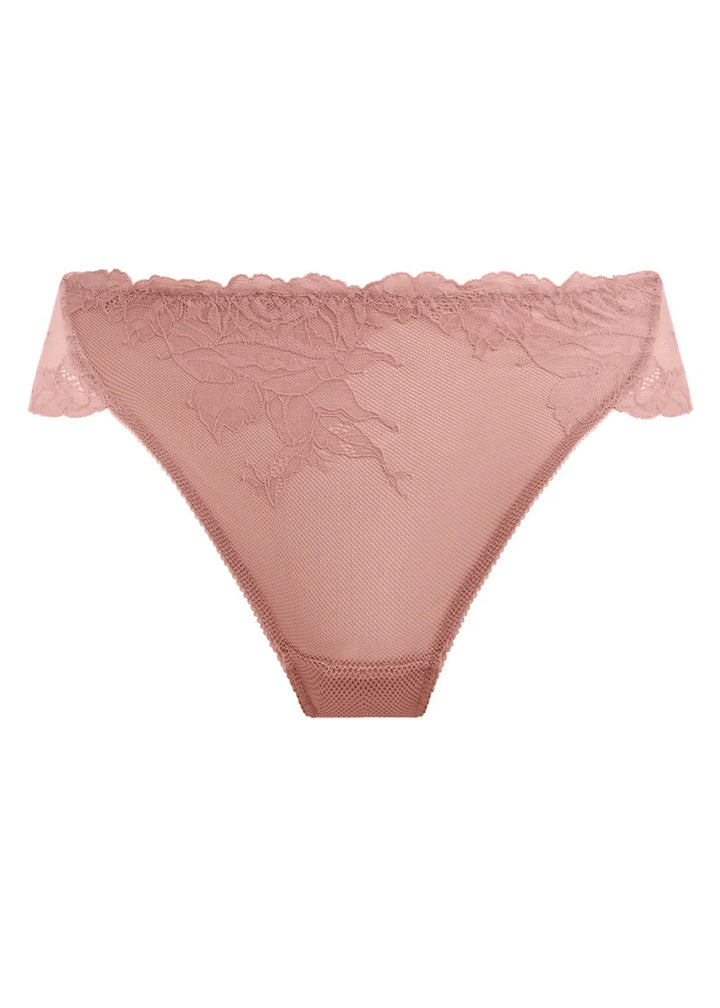 Wacoal - Vivid Attraction High Leg Brief Woodrose
