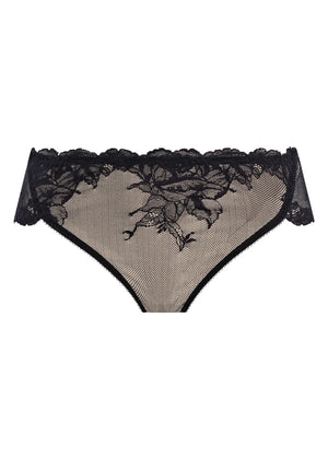 Wacoal - Vivid Attraction High Leg Brief Black