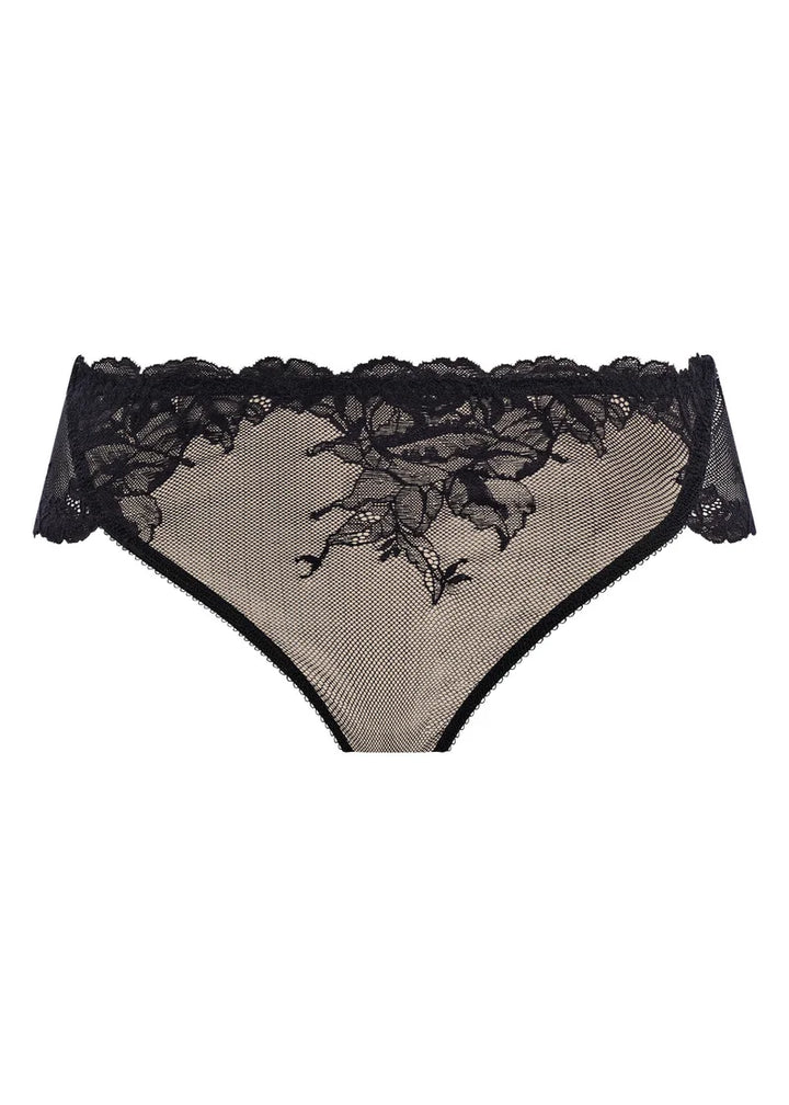 Wacoal - Vivid Attraction High Leg Brief Black