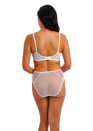 Wacoal - Vivid Attraction High Leg Brief White