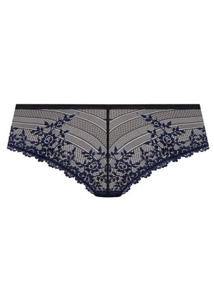 Wacoal - Embrace Lace Tanga Black/Night Sky