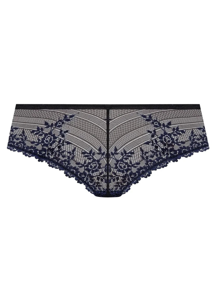 Wacoal - Embrace Lace Tanga Black/Night Sky