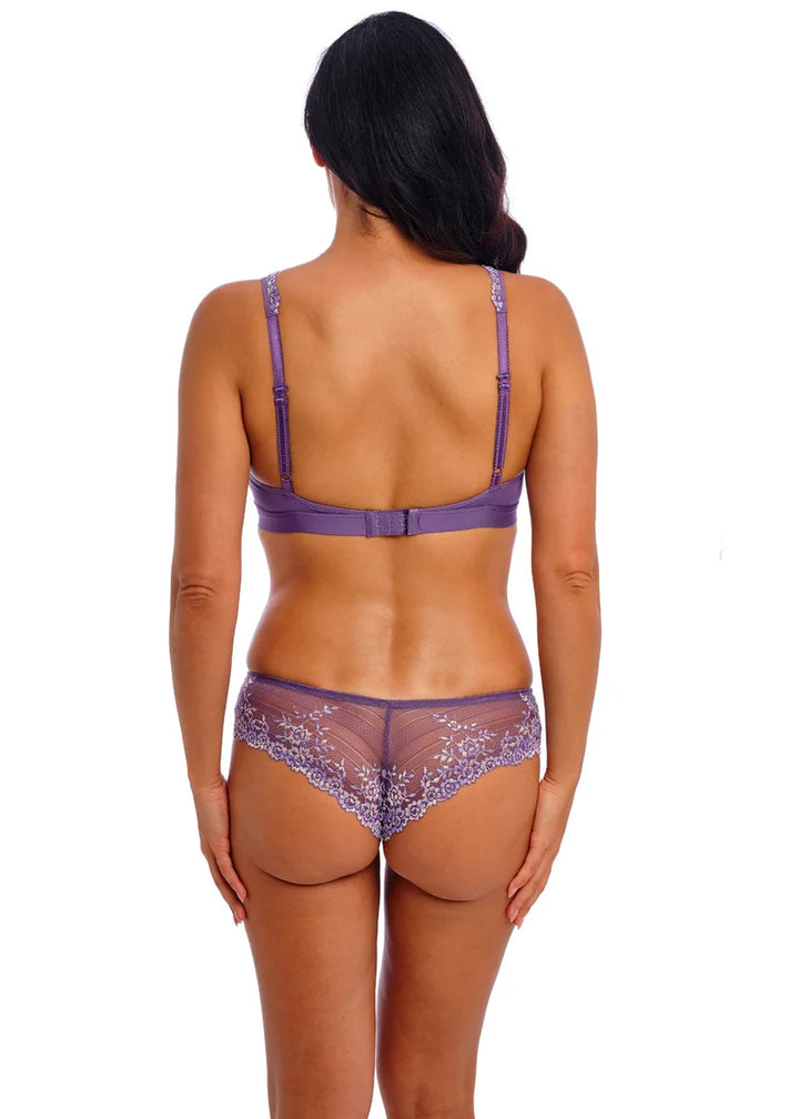Wacoal - Embrace Lace Tanga Grape Compote