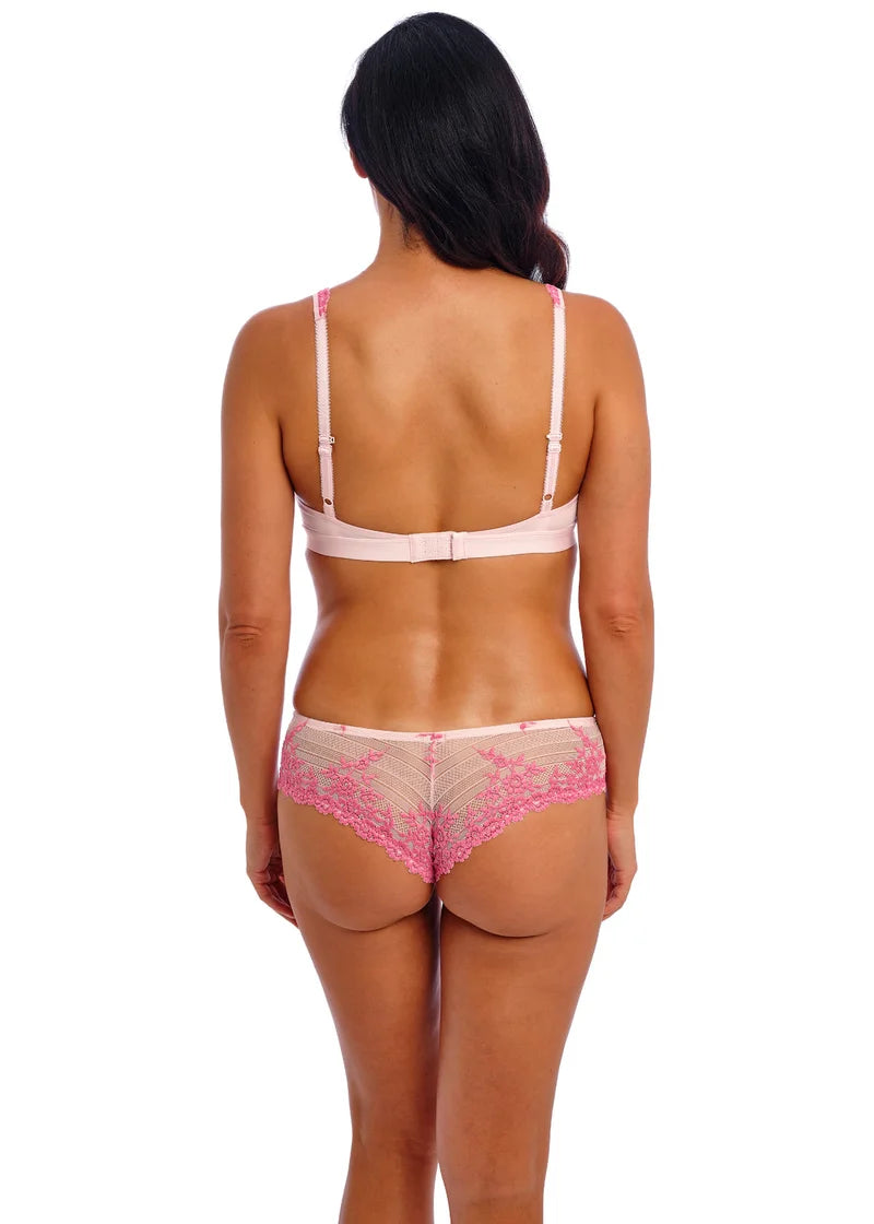 Wacoal - Embrace Lace Tanga Ballet Slipper/Chateau Rose