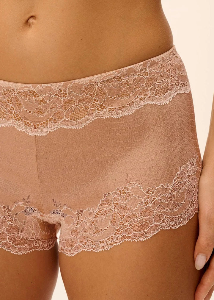 Wacoal - Modern Affair Boyshort Rose Dust/Angel Wing