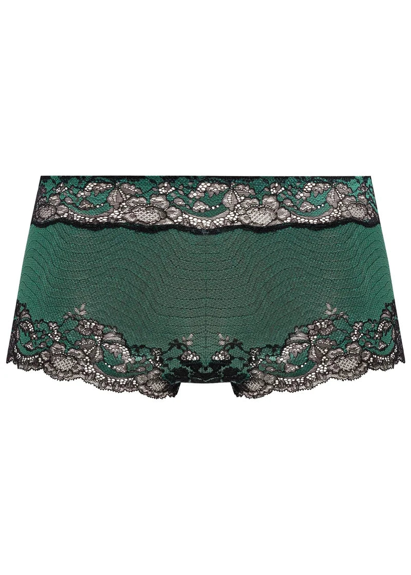 Wacoal - Modern Affair Boyshort Silver Pine/Black