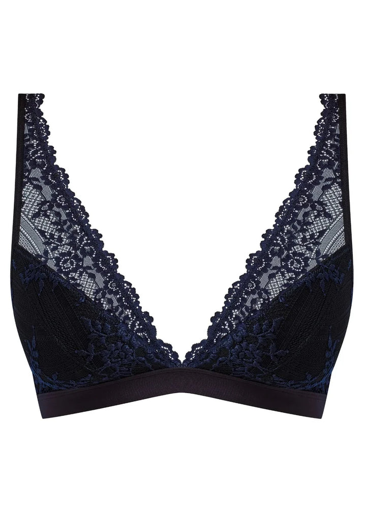 Wacoal - Embrace Lace Soft Cup Bra Black/Night Sky