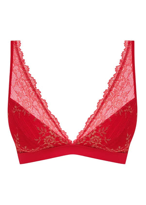 Wacoal - Embrace Lace Soft Cup Bra Grandalia Red/Rose Gold