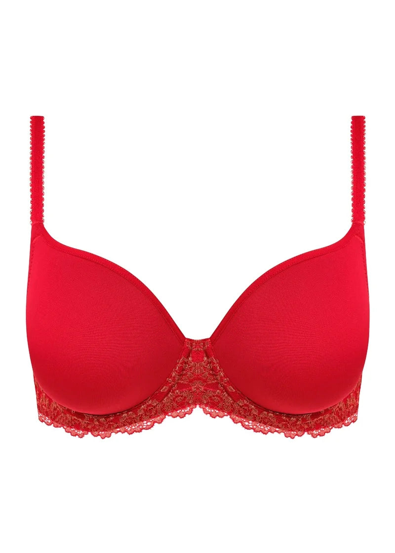 Wacoal - Embrace Lace Contour Bra Grandalia Red/Rose Gold