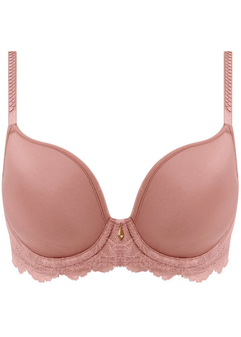 Wacoal - Vivid Attraction Underwired Contour Bra Woodrose