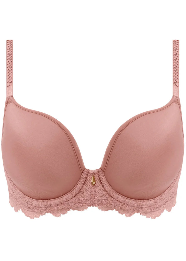 Wacoal - Vivid Attraction Underwired Contour Bra Woodrose