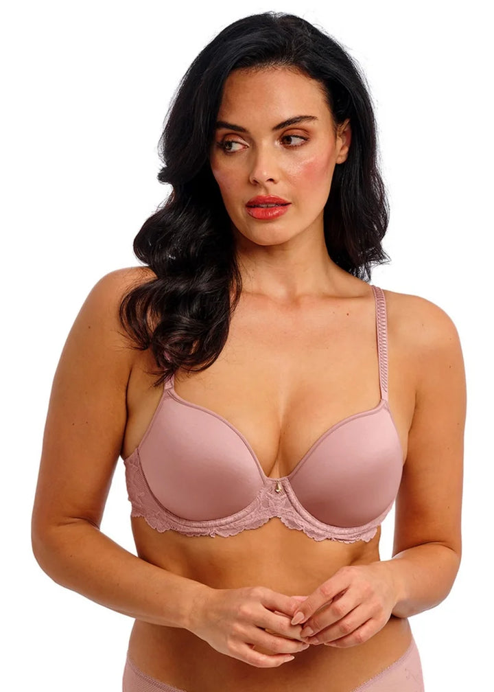 Wacoal - Vivid Attraction Underwired Contour Bra Woodrose