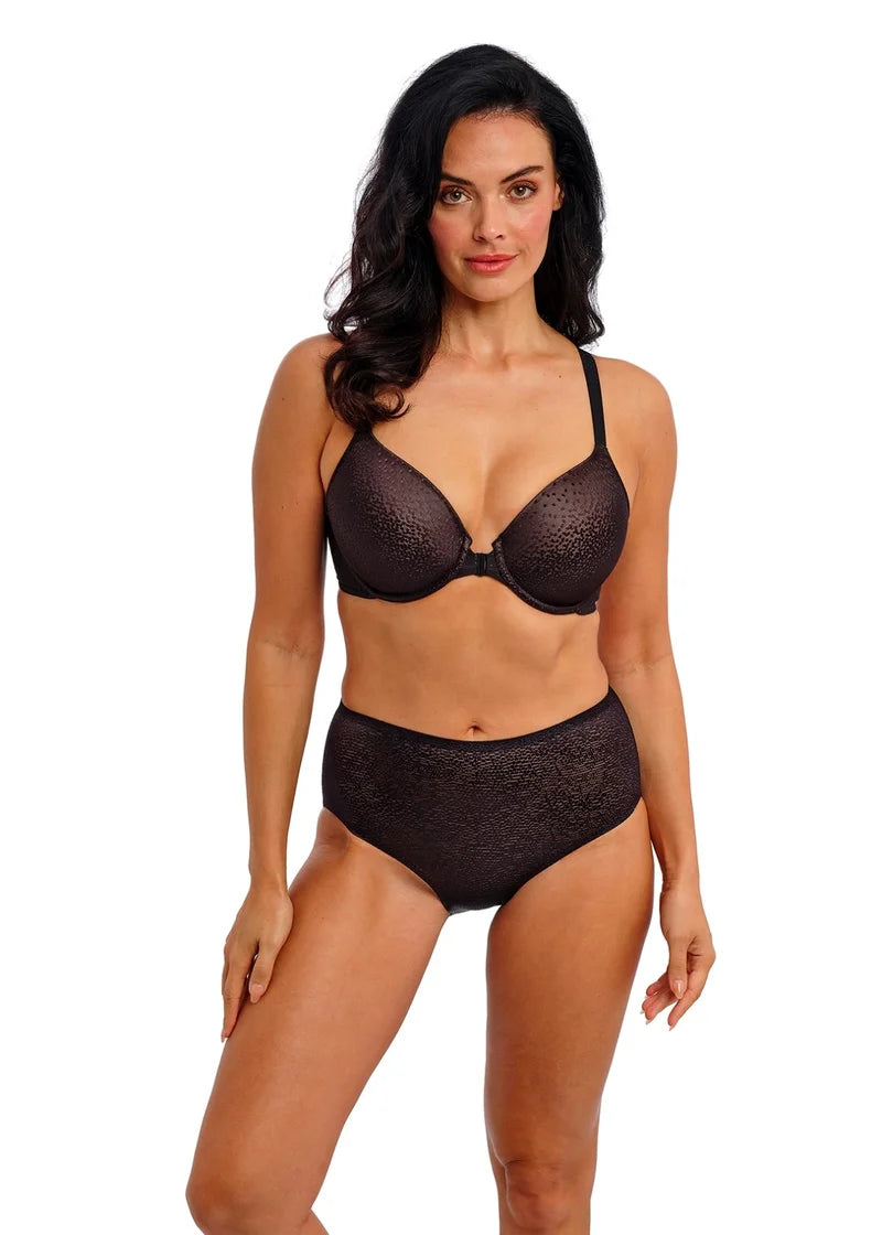 Wacoal - Back Appeal Underwired Front Fastener Bra Black
