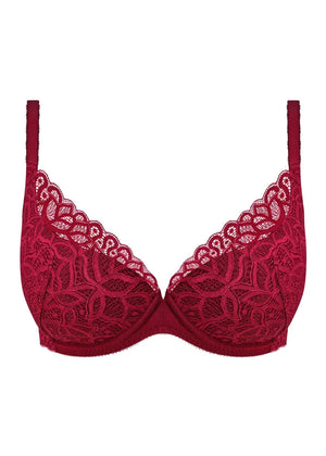 Wacoal - Raffine Underwired Plunge Bra Carmine