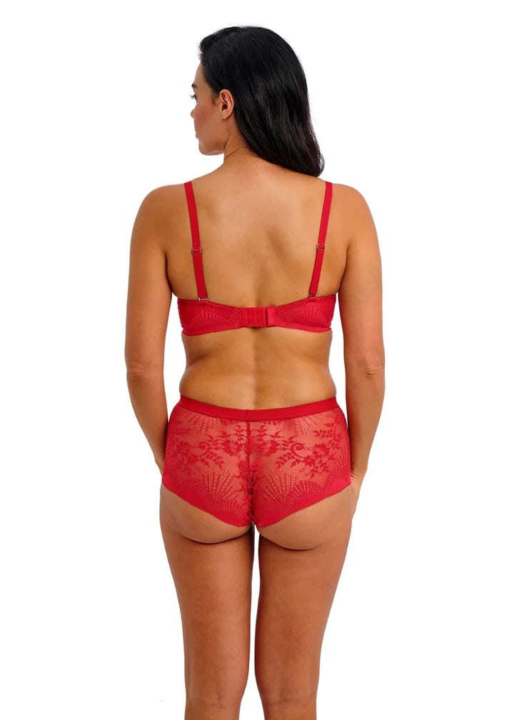 Wacoal - Sensu Lace Underwired Plunge Bra Salsa