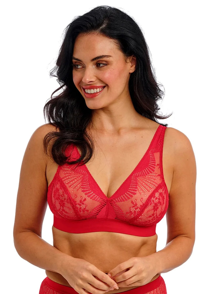 Wacoal - Sensu Lace Non Wired Bralette Salsa