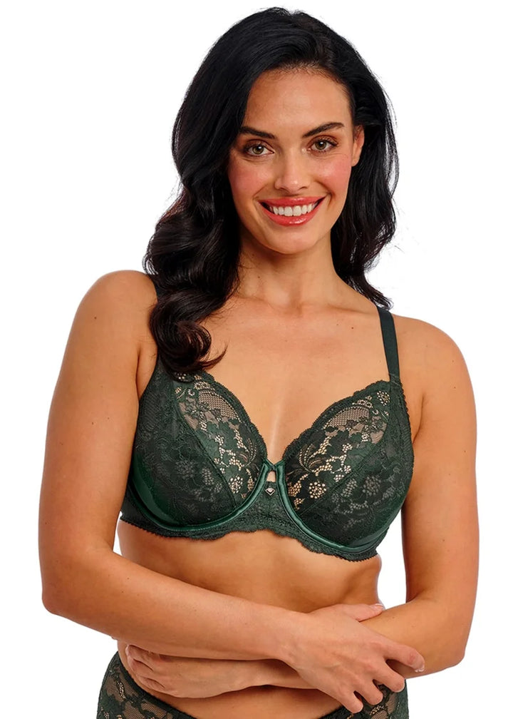 Wacoal - Natsuki Lace Underwired Bra Juniper