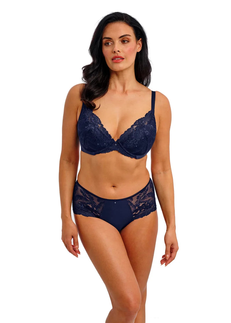 Wacoal - Most Divine Underwired Plunge Bra Dark Sapphire