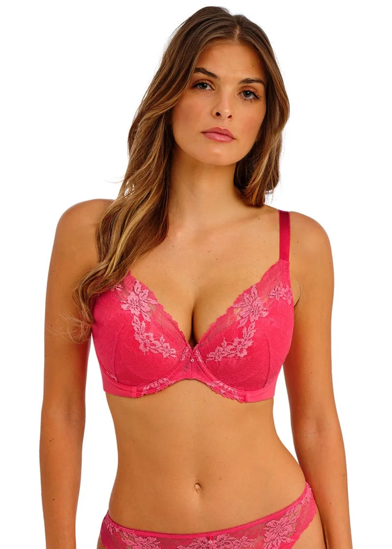 Wacoal - Most Divine Underwired Plunge Bra Geranium