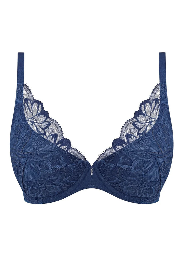 Wacoal - Abellia Underwired Plunge Bra Navy