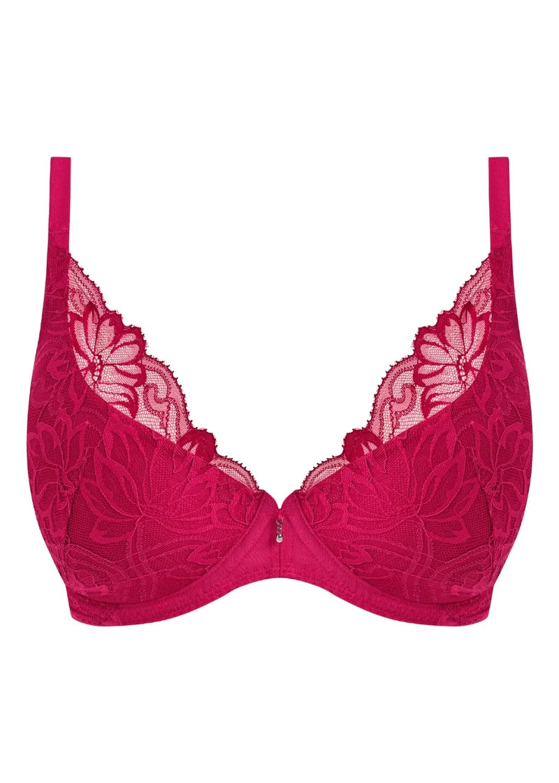 Wacoal - Abellia Underwired Plunge Bra Vivacious Pink