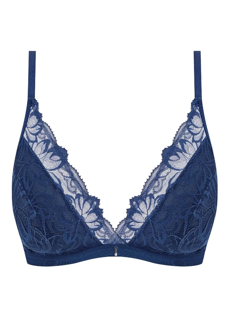 Wacoal - Abellia Non Wired Bralette Navy Peony
