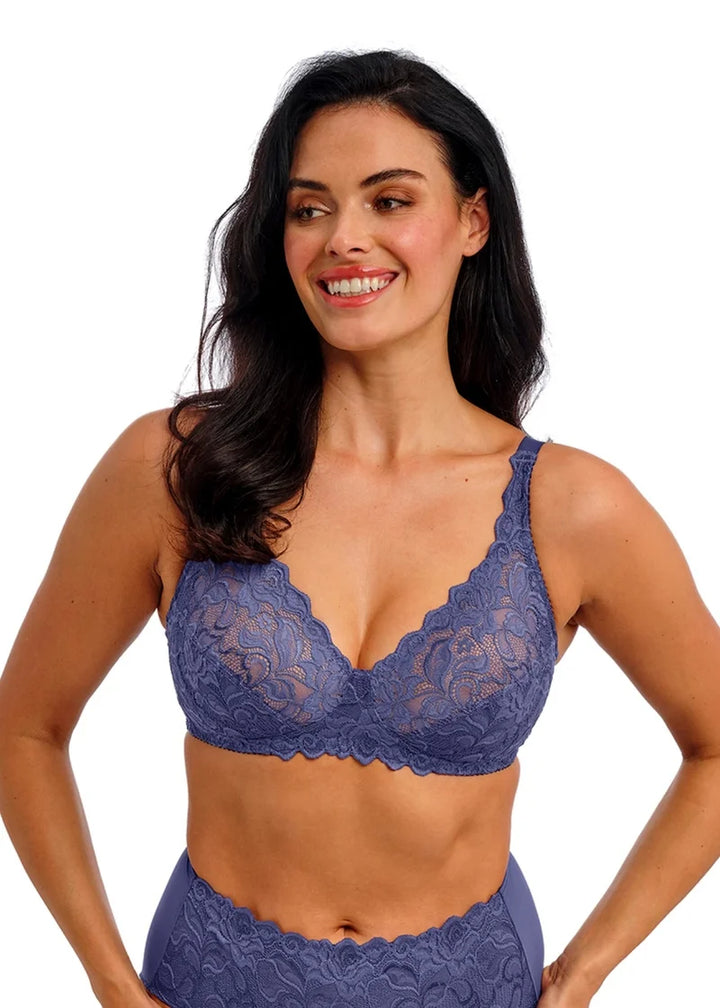 Wacoal - Eglantine Non Wired Bra Dark Azure