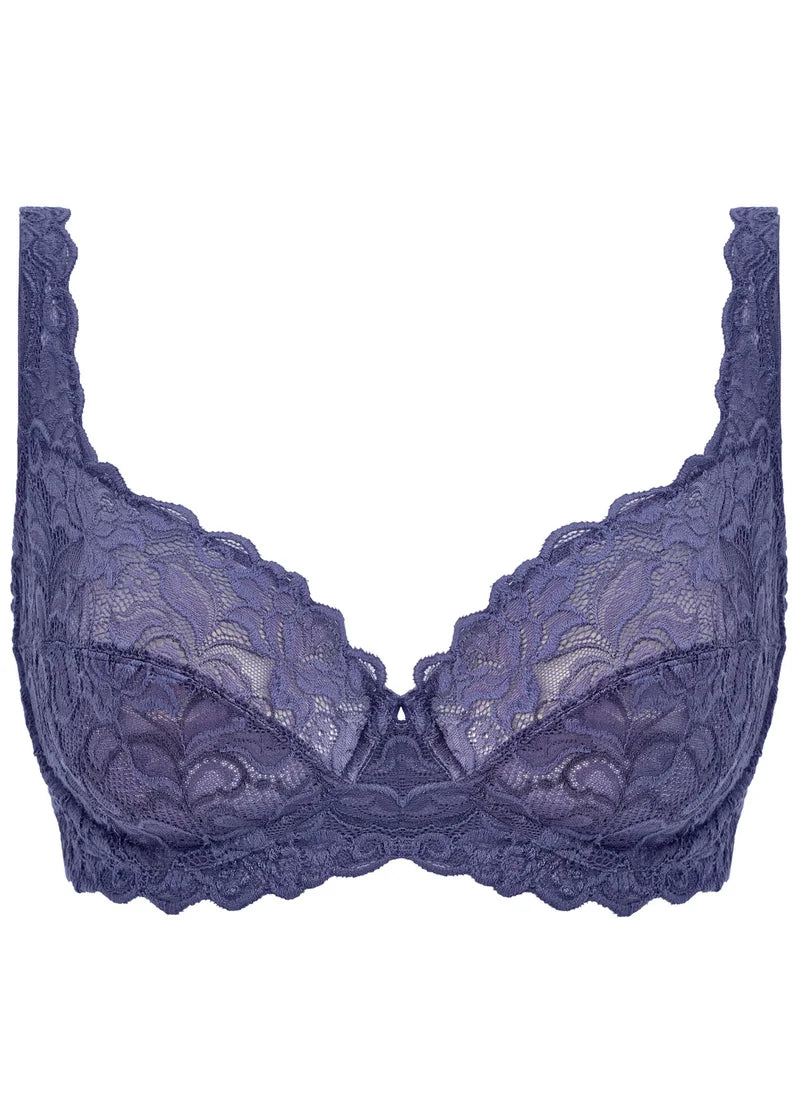Wacoal - Eglantine Underwired Bra Dark Azure