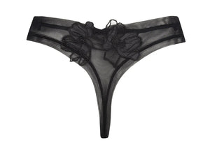 Lise Charmel - Glamour Couture Thong Noir Thong Lise Charmel 