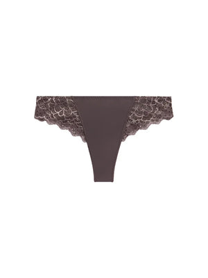 Simone Perele - Caresse Tanga Panty Graphite Grey