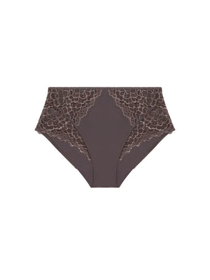 Simone Perele - Caresse High Waist Brief Panty Graphite Grey